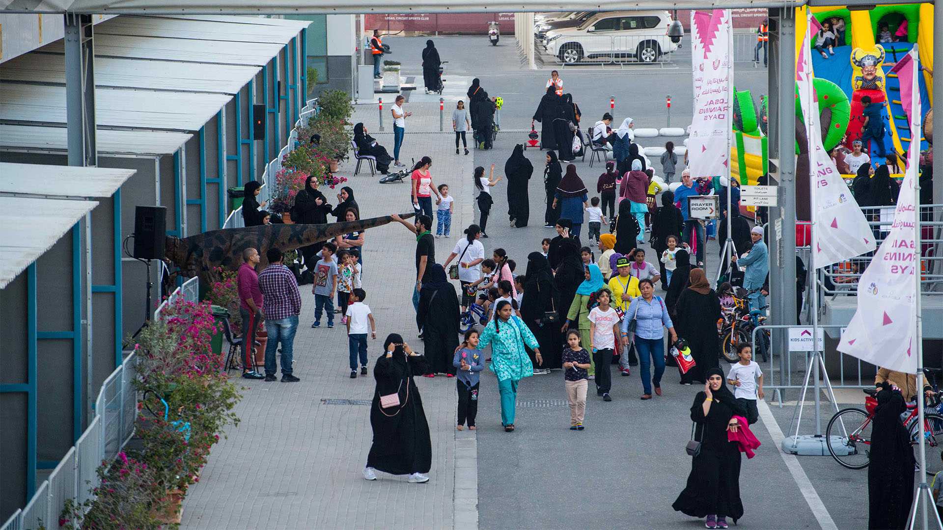 Record of Ladies attendance at Lusail’s Qatar National Sport Day