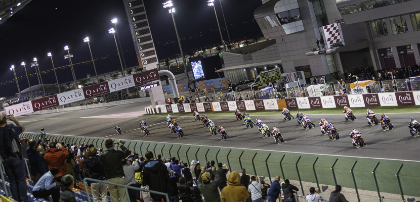 The QNB Grand Prix of Qatar is happening this weekend in Qatar