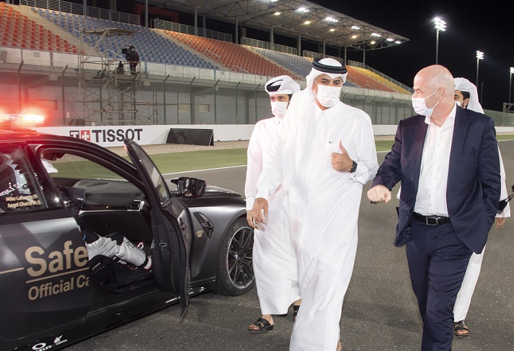 رئيس الوزراء يشهد ختام سباق جائزة الدوحة الكبرى للدراجات النارية | PM and Interior Minister attended the Tissot Grand Prix of Doha