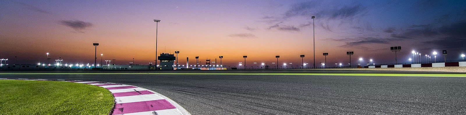 Lights Go Green for the Grand Prix of Qatar