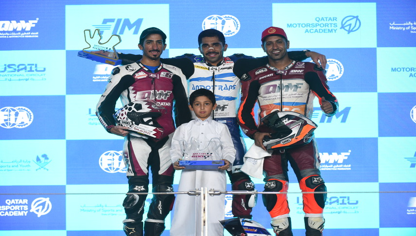 The Third Round of QMMF’s QSTK and QTCC Concludes at Lusail International Circuit