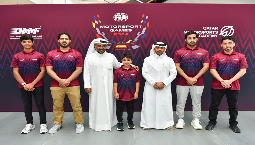 Team Qatar makes Debut for FIA Motorsport Games 2024