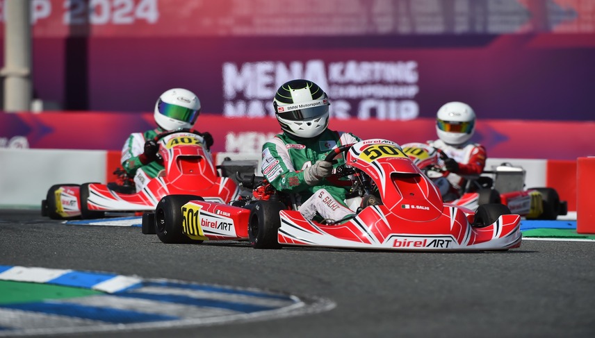 Regional Talent Showcases its Skills on the Second Day of MENA Karting  Championship Nations Cup 2024