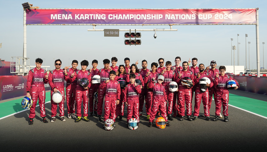 QMMF Inaugurates MENA Karting Championship Nations Cup 2024